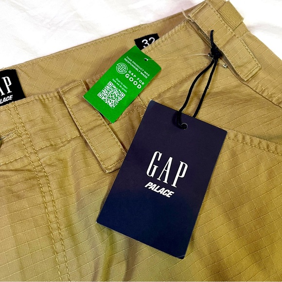 Palace x Gap Cargo Pants in Khaki Size 32x30 Loose Fit SS24 - Picture 4 of 8